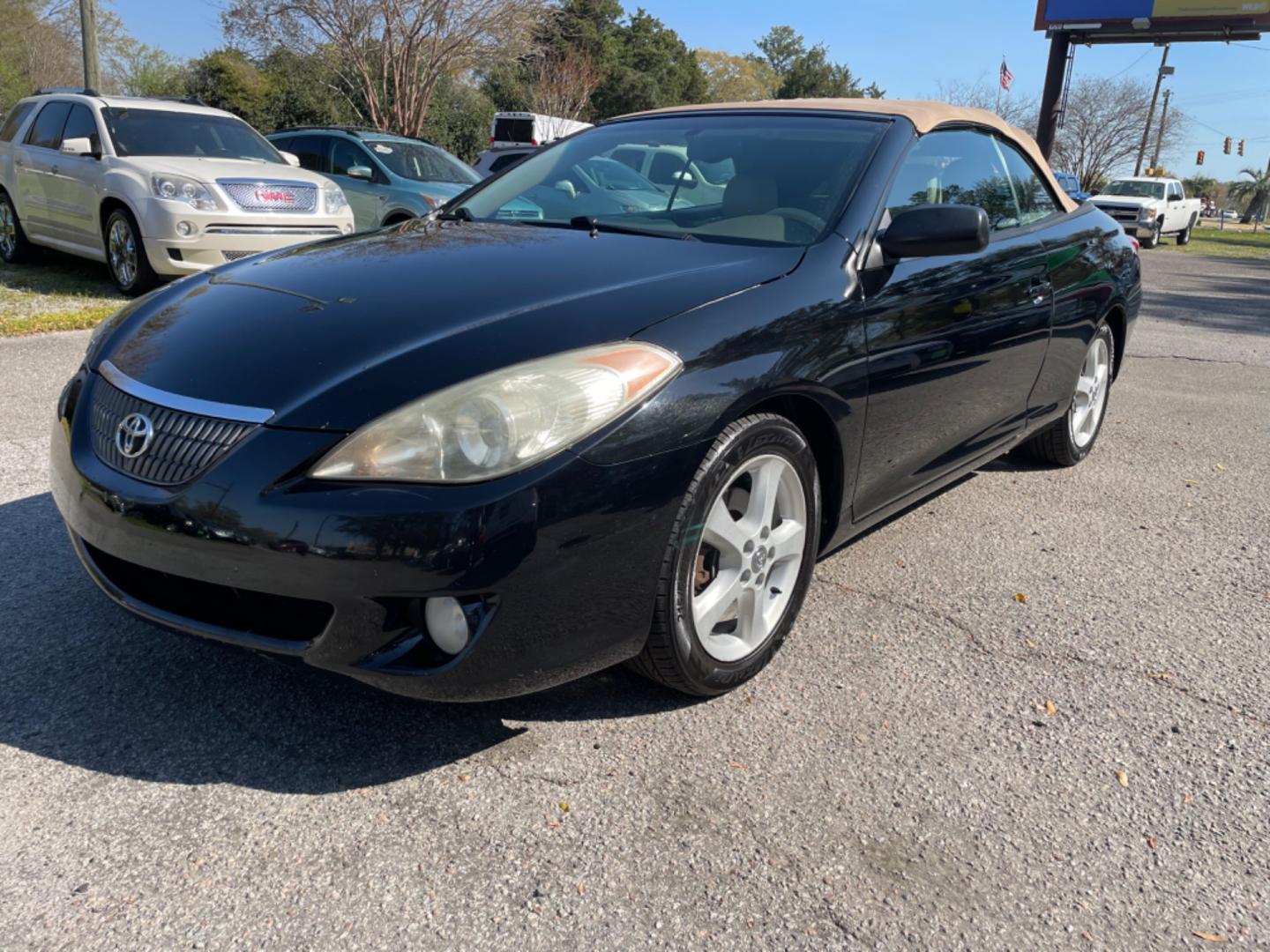 2006 BLACK TOYOTA CAMRY solaras (4T1FA38P26U) , Automatic transmission, located at 5103 Dorchester Rd., Charleston, SC, 29418-5607, (843) 767-1122, 36.245171, -115.228050 - Photo#2